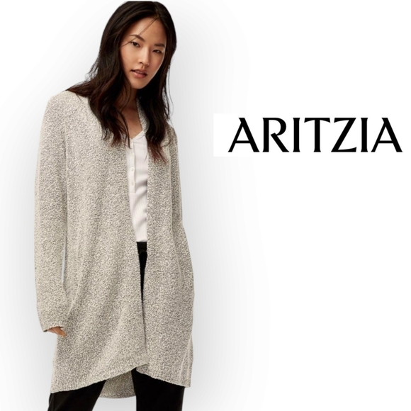 Aritzia Sweaters - ARITZIA Community Vetus  Grey Cozy Cardigan Fall Sweater Size M